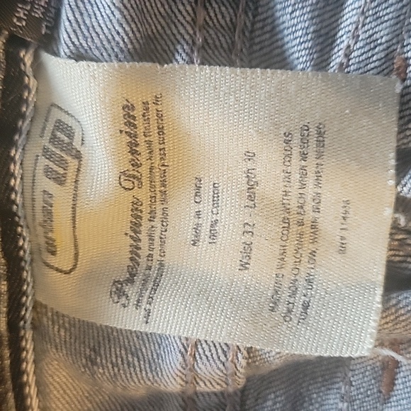 Men's Urban Up Pipeline Relaxed Straight Blue Jeans 32x30 - Picture 5 of 8